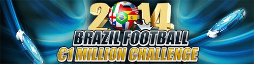 Brazil Football 2014 - €1 Million Challenge kampanjbild