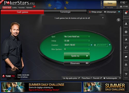 pokerstars 7 lobby quick seat