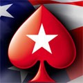 PokerStars logo USA flagga
