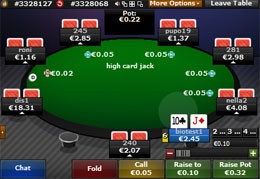 Poker Minds spelrum