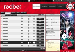 Redbet lobby