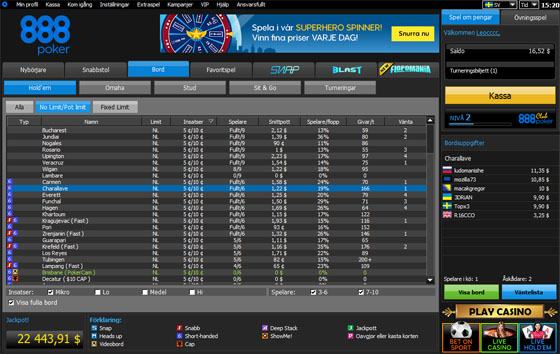 888poker lobby