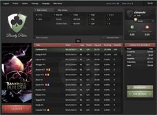 Bounty Poker lobby